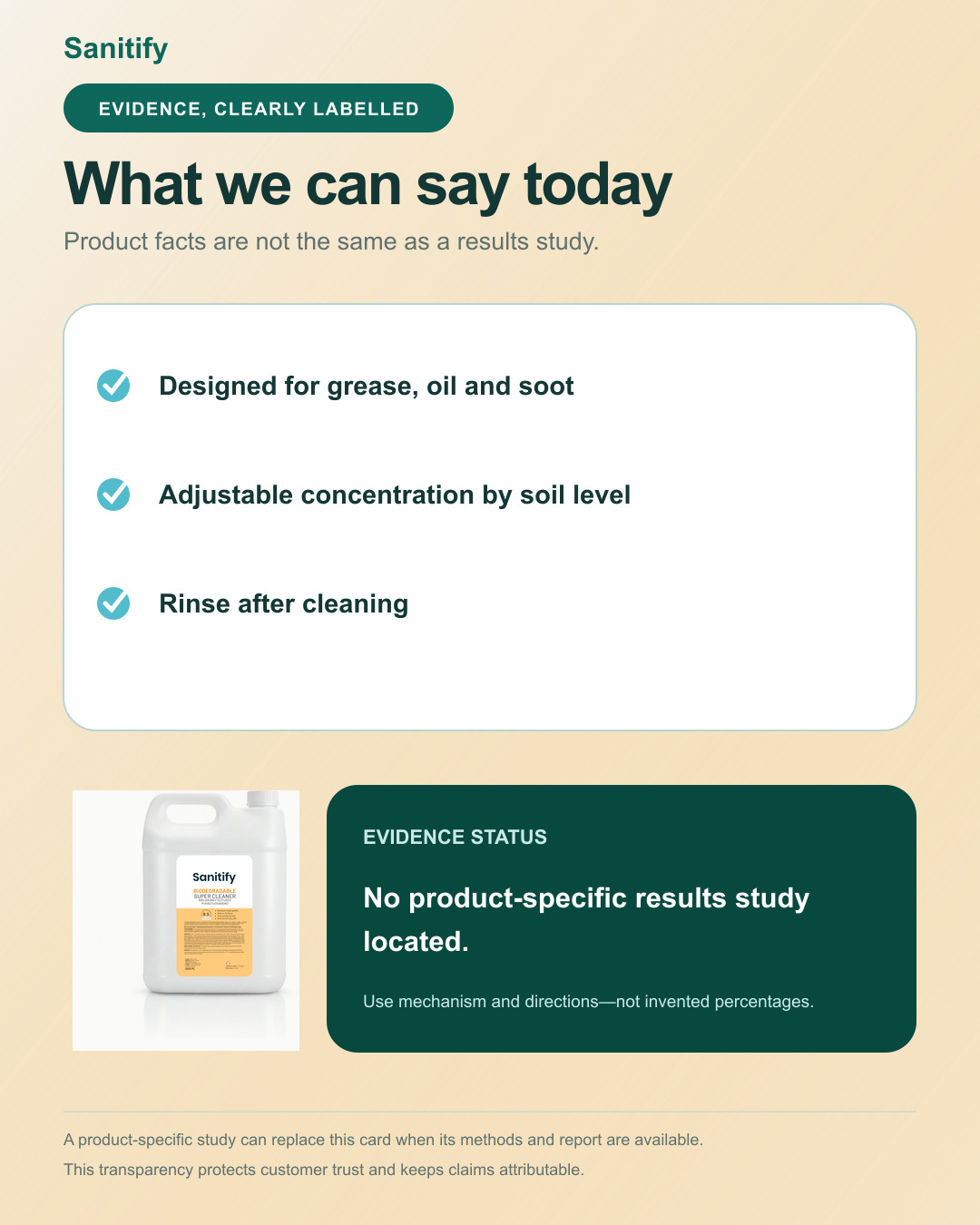 Biodegradable Super Cleaner 5L - view 4