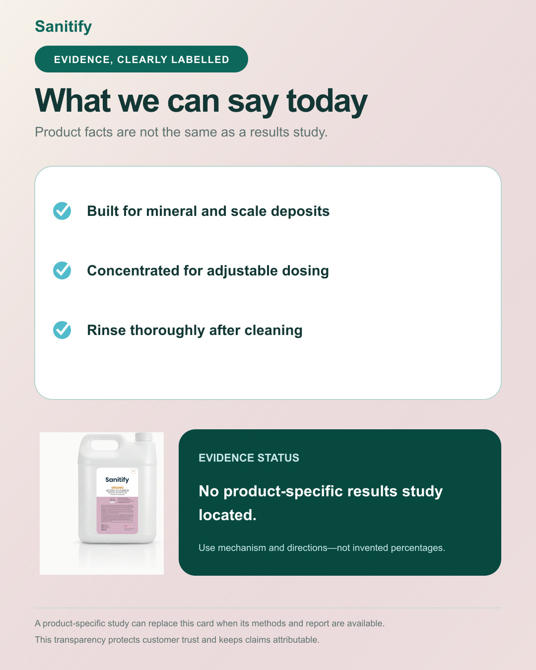 Organic Acidic Cleaner 5L - view 4