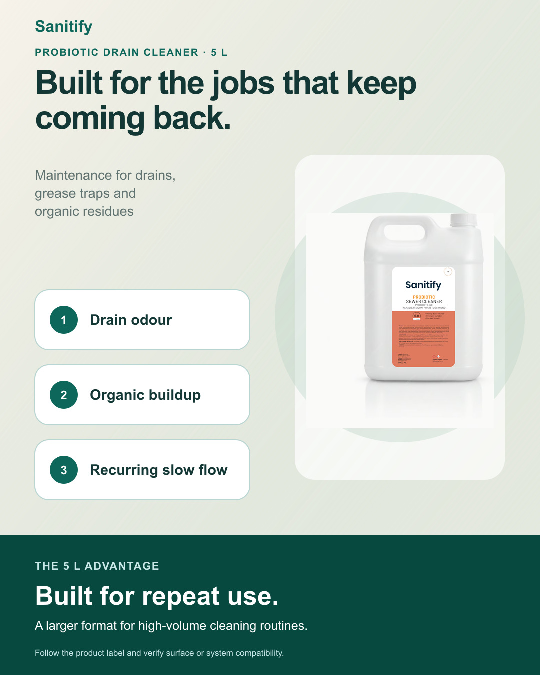 Probiotic Drain Cleaner 5L - view 2