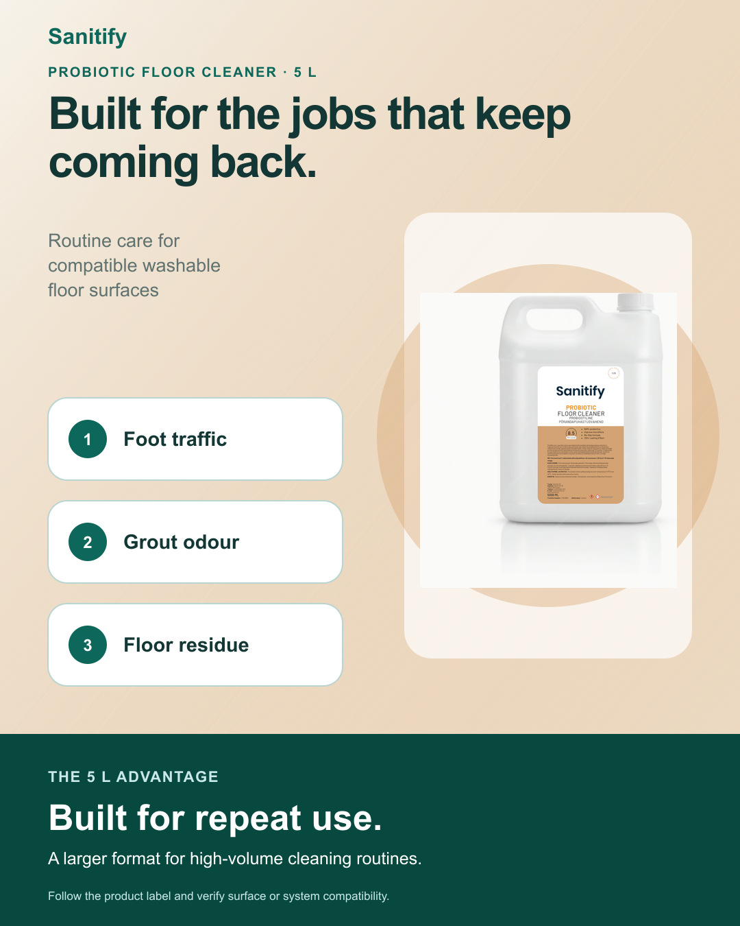 Probiotic Floor Cleaner 5L - view 2