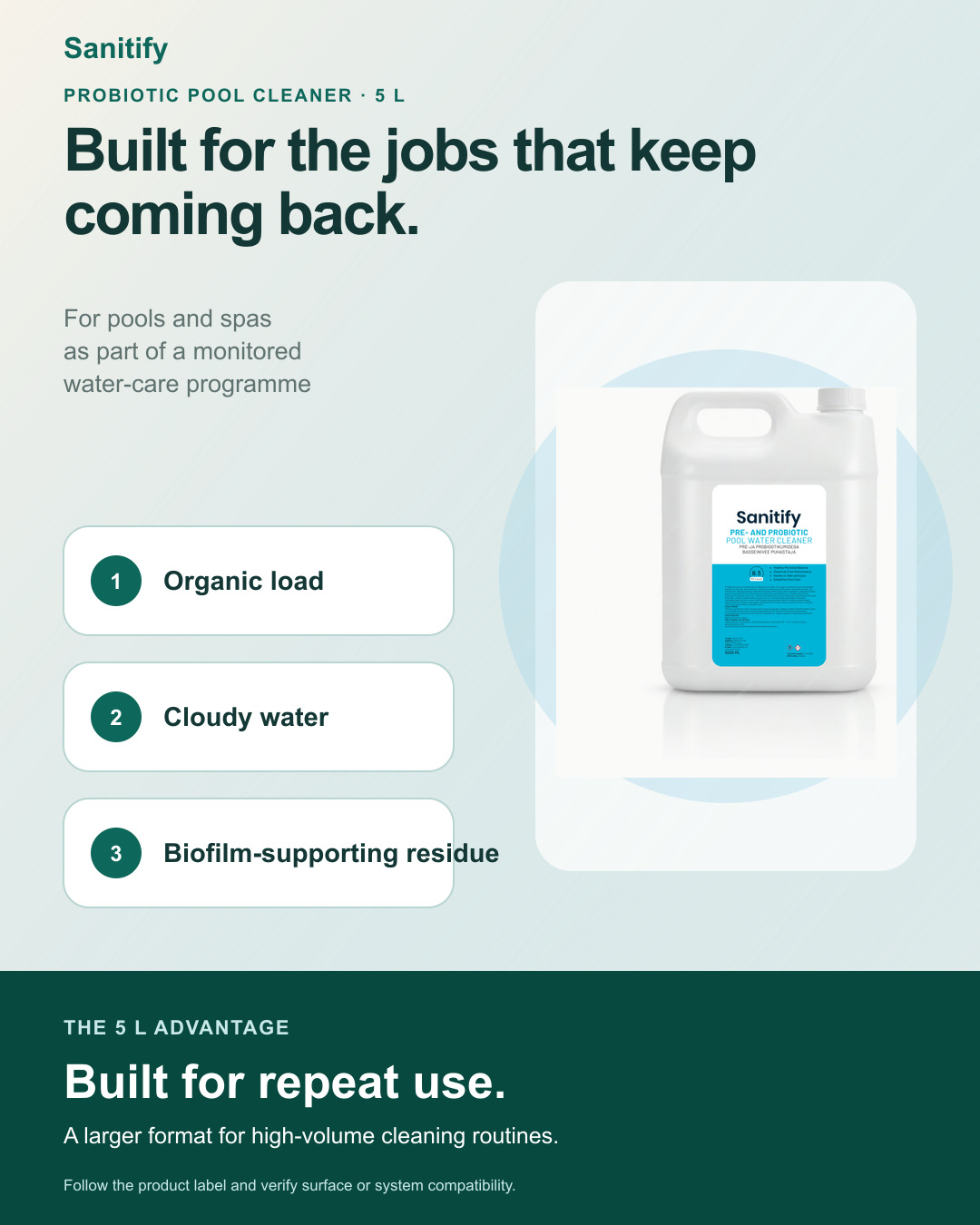 Probiotic Pool Cleaner - view 2