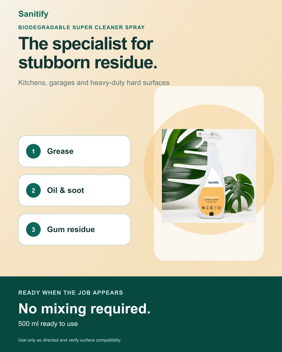 Biodegradable Super Cleaner Spray - view 2