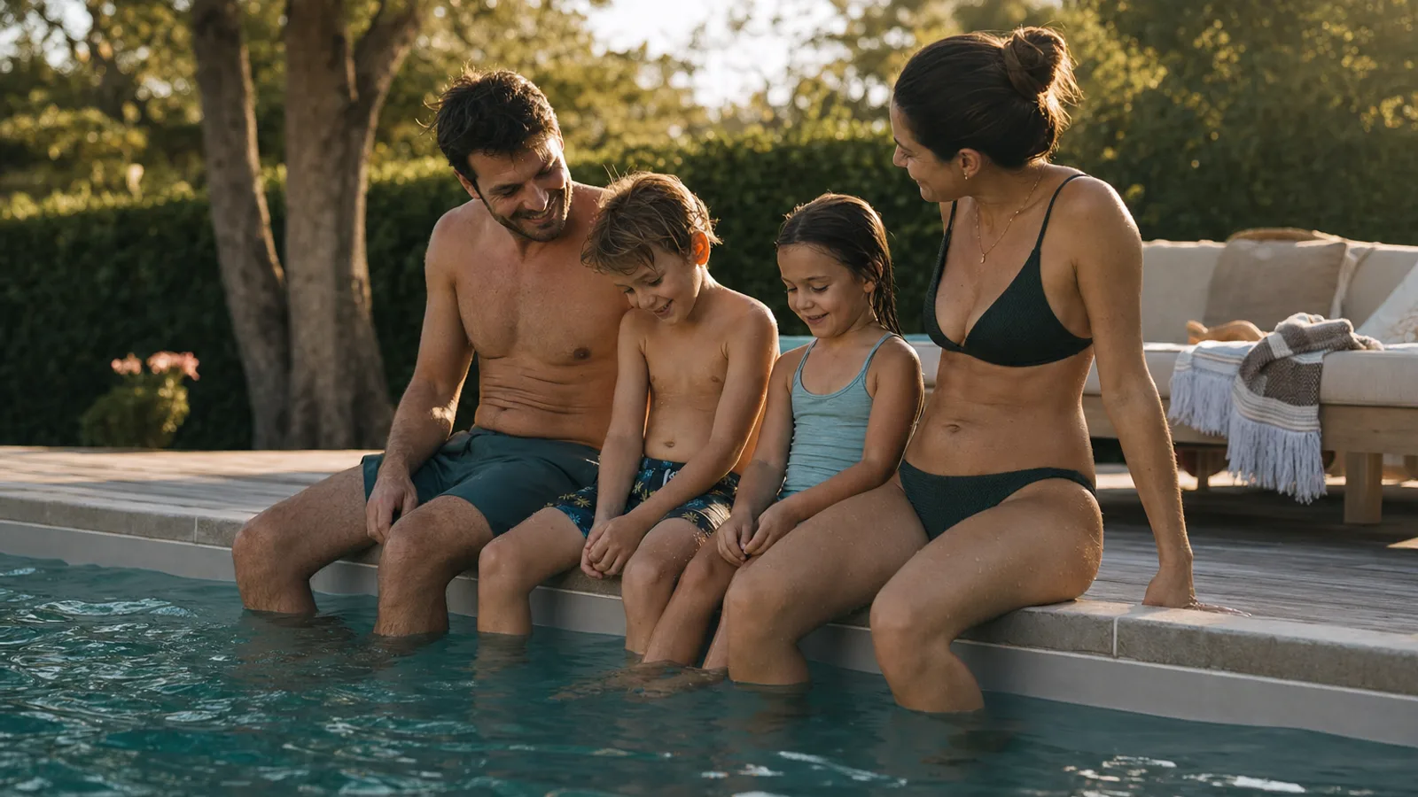 Pulizia di piscine e spa — Acqua cristallina, molte meno sostanze chimiche
