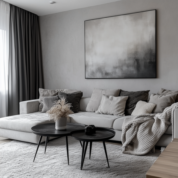 Modern home living room — probiotic water treatment for residential wells and drinking water